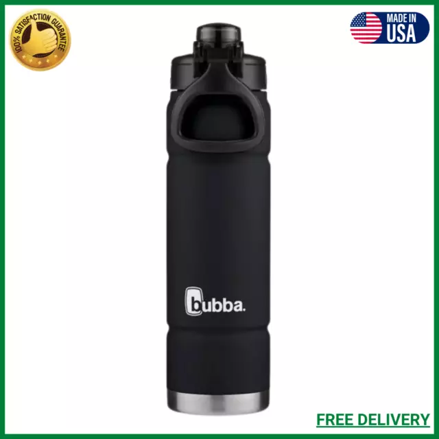 Bubba Trailblazer Water Bottle Stainless Steel, Push Button Lid NEW