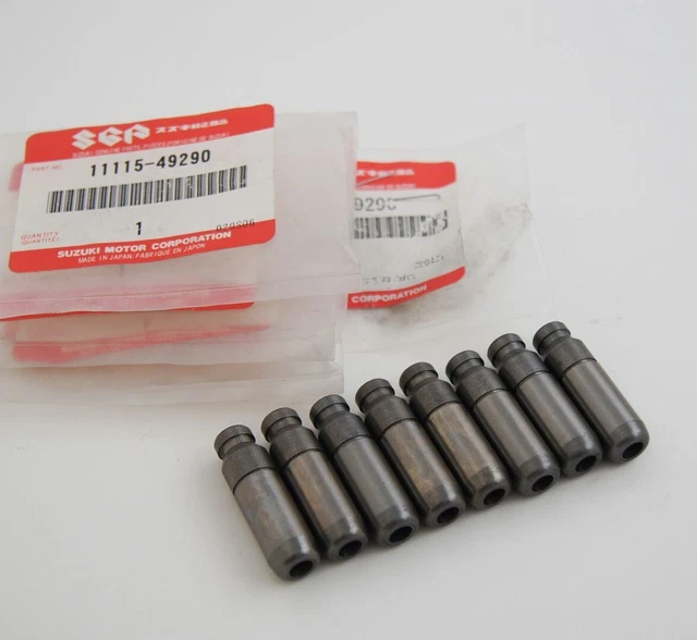 1980-87 Suzuki gsx1100 gs1100 gs750 gs1150 Intake & Exhaust Valve Guide set of 8