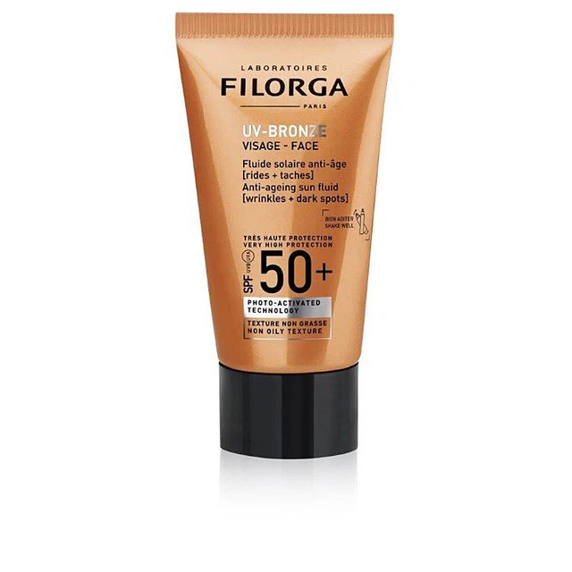 Solar Laboratoires Filorga mujer UV-BRONZE face SPF50+ 40 ml