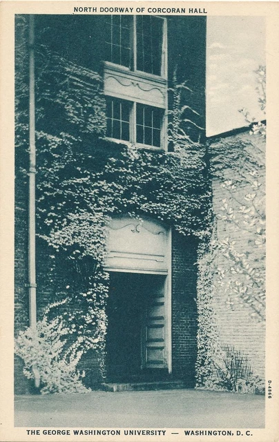 WASHINGTON DC - The George Washington University Corcoran Hall North Doorway