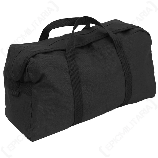 Sac Militaire Américain Grand Format En Coton Kaki - Style Caisse à Outils Ou Sac De Sport, Neuf Avec étiquettes, Très Spacieux