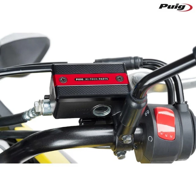 Zeta Staffa Tubo Freno Rosso In Alluminio Per Honda CR, CRF 85-450 (1995-2017)