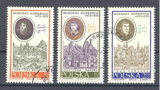 Polen Einsteckkarte mit MiNr. 2014 bis 2016 (oo)