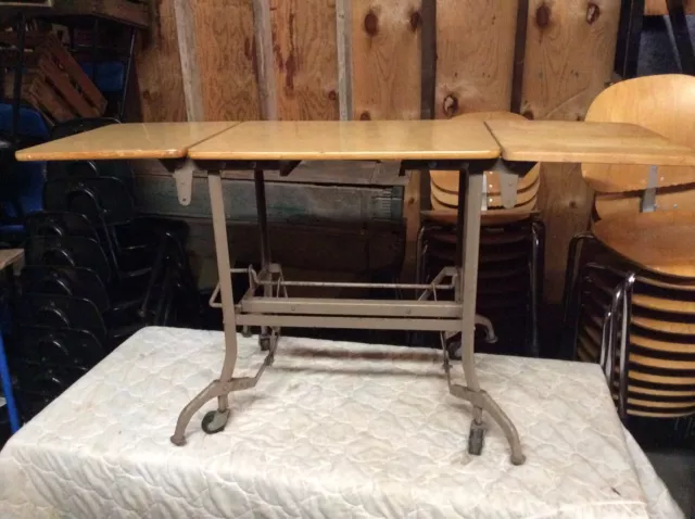 4 TOLEDO Typewriter vintage stands On Wheels - Different Top Configurations