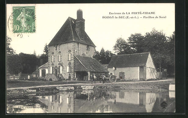 CPA Boissy-le-Sec. Pavillon de Sorel, Environs de la Ferte-Vidame 1922