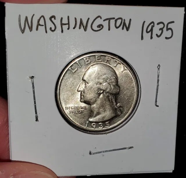 1935-P Washington “Silver” Quarter Dollar / Unc