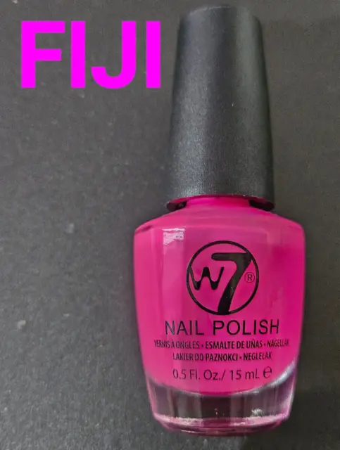 W7 Fiji Nail Varnish 15Ml