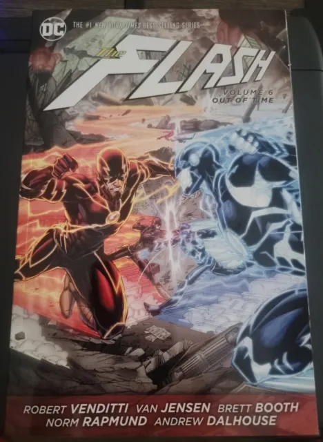 The Flash Vol. 6: Out of Time (the New 52) by Robert Venditti (2016, Trade...