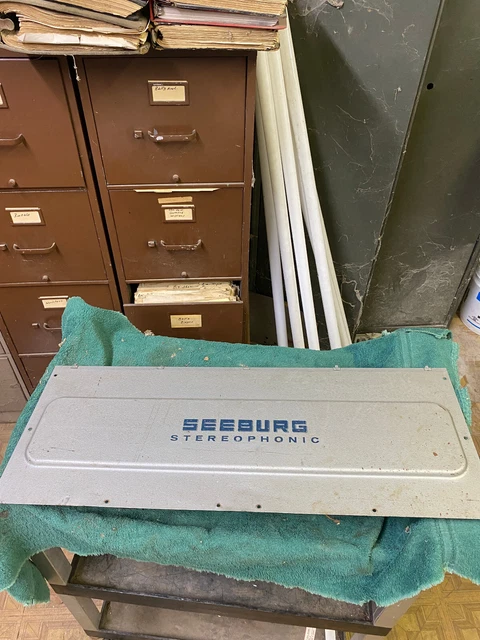 Seeburg Jukebox Model 222 Back Cover
