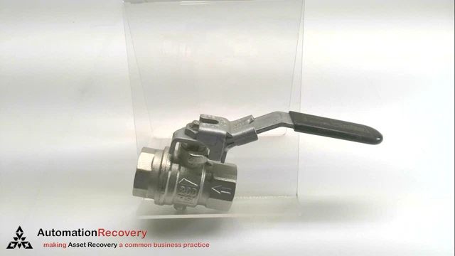 Parker Bvg4P-3/4Lock, 3/4" Bvgp Ball Valve W/ Locking Handle, Dn20, New* #278583