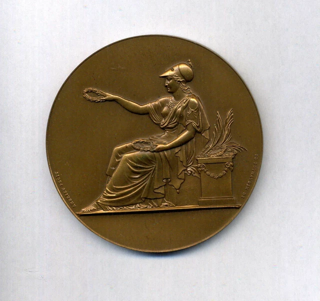 Médaille Industries Agro-alimentaires Torcheux Argent Plaqué 1989 Française