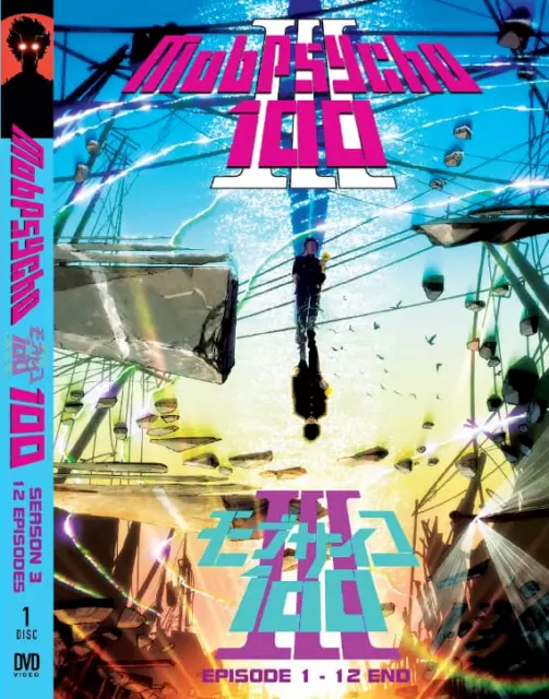 Mob Psycho 100 モブサイコ100 Season 1-3 Vol.1-37 END DVD Anime Eng