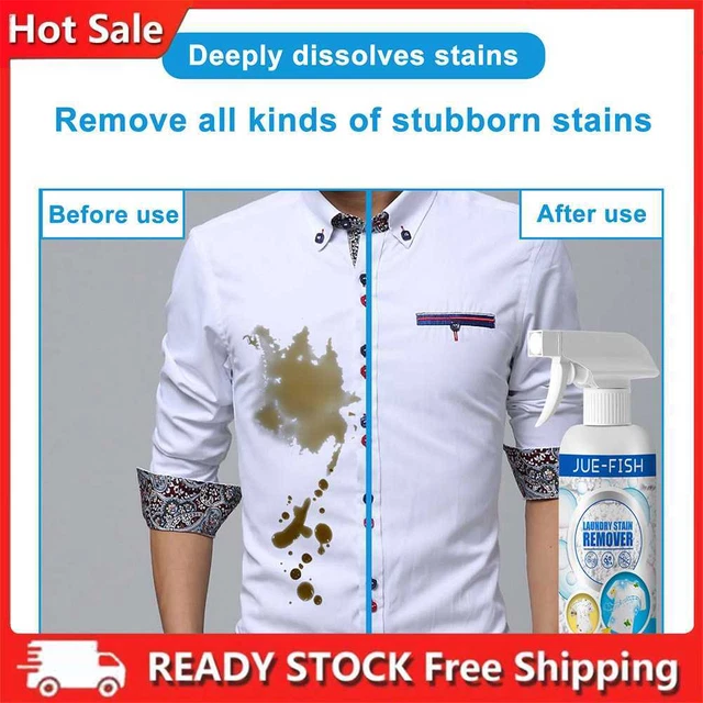 60 ml Limpiador de Espuma Agente Limpieza de Manchas de Aceite Multiusos para Ropa Zapatos Bolsa