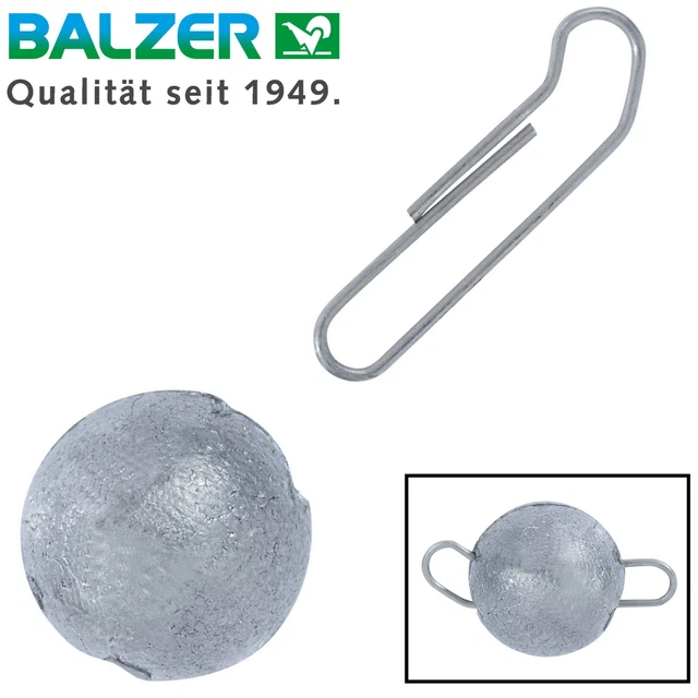 Balzer Shirasu Clip Jig - Schnellwechsel Jigkopf, Bleikopf zum Jiggen auf Zander