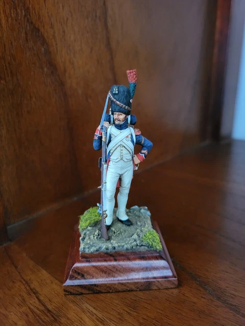 Figurine Prestige Hussard De La République 1796 – 54mm, Métal Peint (France, Occasion)