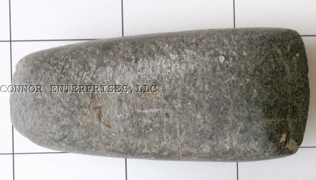 Found Stone Indian Celt Weapon Hemlock Lake Ny