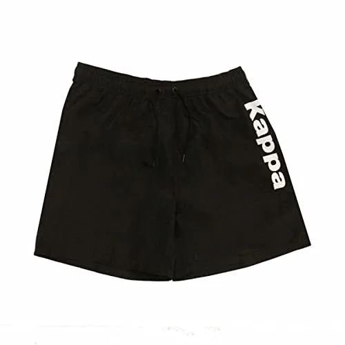 Men`S Sports Shorts Kappa Black (Size: L) Clothing NEW