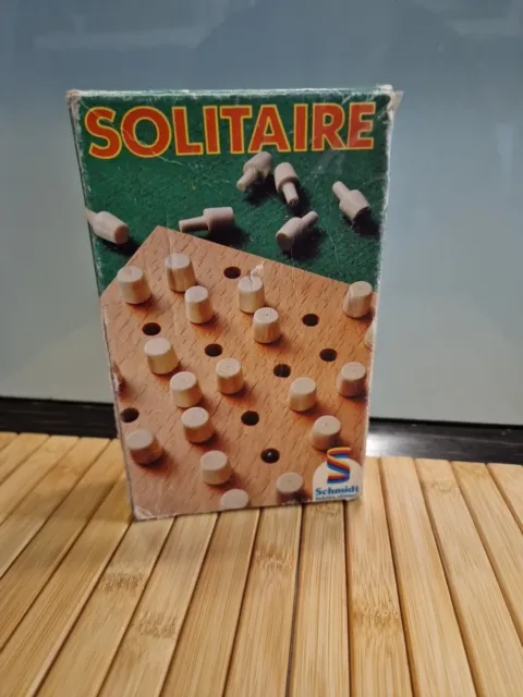 Solitaire, Schmidt-Spiele, aus Holz