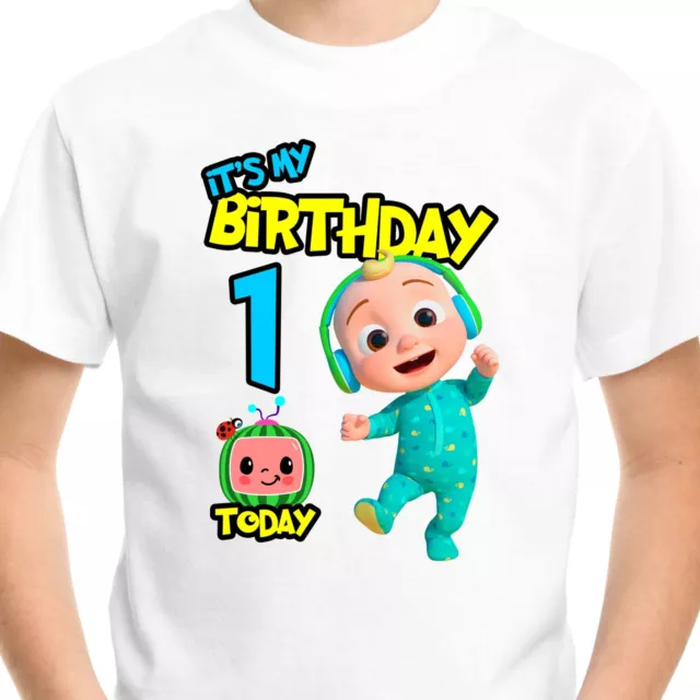 T-shirt personalizzata bambini età regali di compleanno filastrocche top bambini bambine