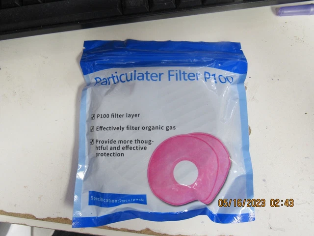 Filtro de partículas P100 (1 paquete/2 piezas)