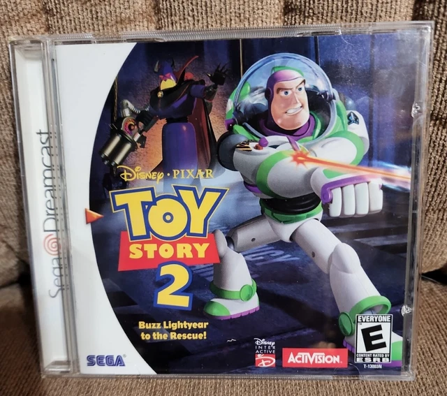 TOY STORY 2 Buzz Lightyear to the Rescue Sega Dreamcast 2000 Complete w