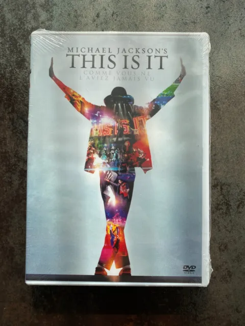 dvd neuf sous blister  " This is it " Michael Jackson
