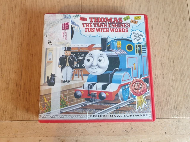 Thomas Fun Box THOMAS THE TANK Engine Fun With Words Commodore 64 128 C64 Big Box ...