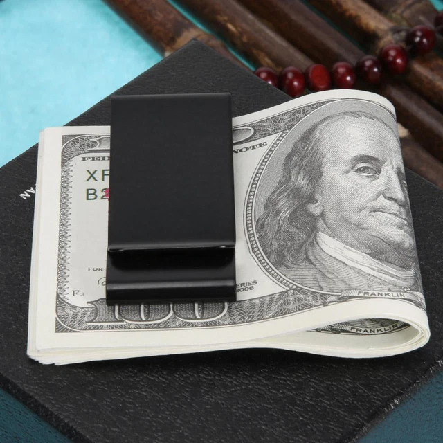 Engraved Money Clip & Credit Card Holder In Silver - Executive Gift Shoppe