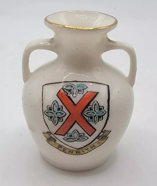 English Porcelain Crested Souvenir - "Penrith" Crest - Goss China - Small 2"