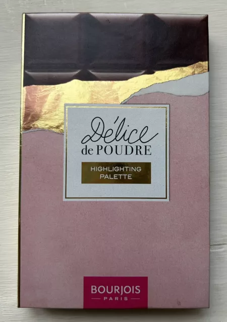 BOURJOIS Paris Delice De Poudre Bronzing Highlighting Powder Palette 18g *NEW*