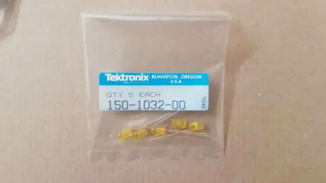 Tektronix 150-1032-00 Diode Yellow Set of 5