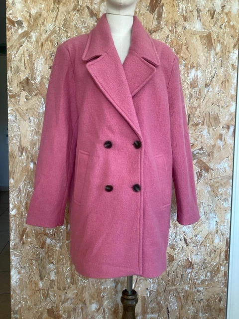 Manteau En Laine Beige Pablo - Taille L - Neuf Sans étiquettes