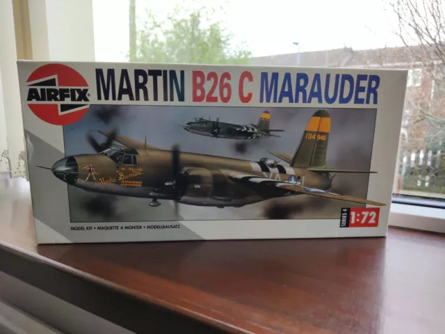 Airfix Martin Marauder B26c Model Kit 1:72 Scale *** Complete***