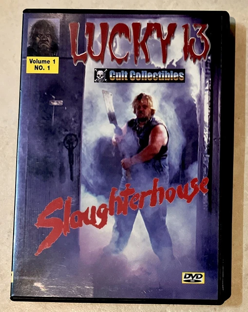 SLAUGHTERHOUSE DVD LUCKY 13 Cult Collectibles 80s Horror US Import UK
