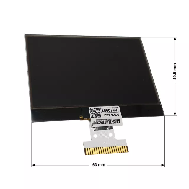 LCD FIS Premium Display VW Caddy 2K Tacho Kombiinstrument Anzeige Midline 2