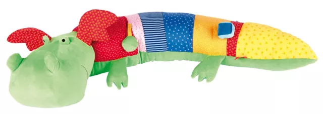 Coussin d'activités Dragon - Jouet d'éveil en tissu - Sigikid Collection PlayQ