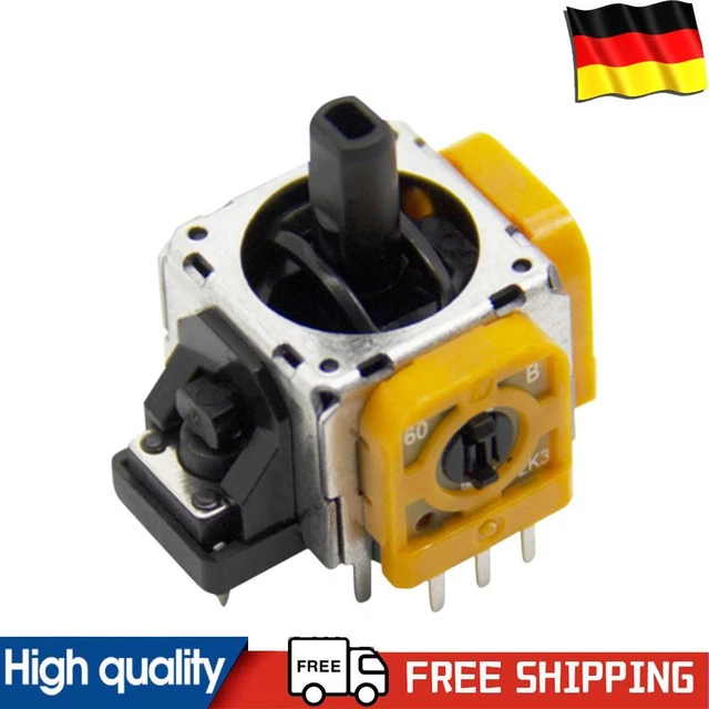 3D ANALOG JOYSTICK Thumb Stick Replacement Game Controller Gamepad ...
