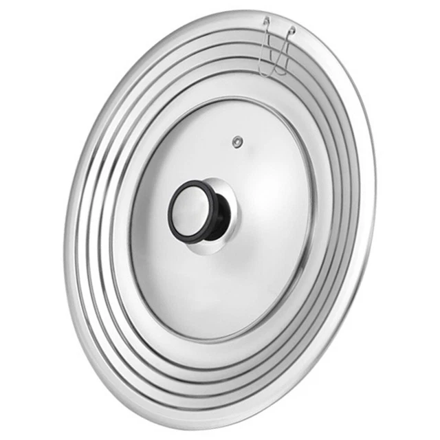 Olla de repuesto tapa acero inoxidable sartén de vidrio sartén cubierta circular olla accesorios