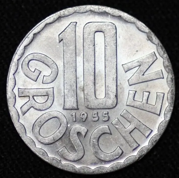 AUSTRIA ~ 1955 ~ 10 Groschen ~ ( 1 COIN ONLY ) World Coin ☘️ W-#175 ☘️