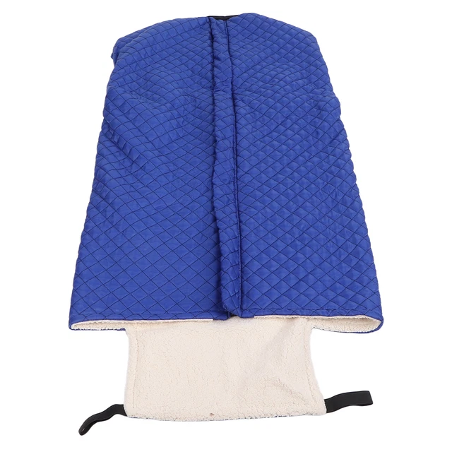 (Blu) Coperta per sedia a rotelle spessa calda coperta per sedia a rotelle pile avvolgente SLS