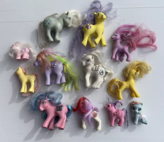 Lot Mon Petit Poney My Little Pony G1  G2 vintage Hasbro