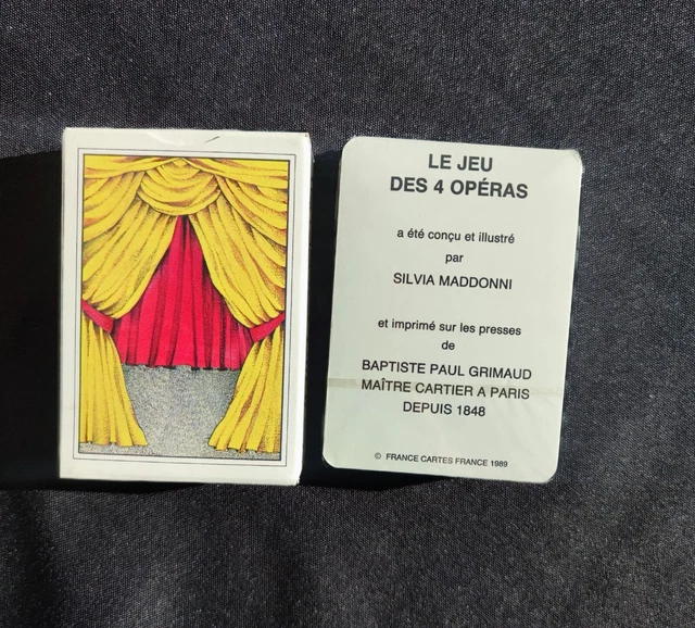 ANCIEN TAROT DE Marseille Grimaud Cartes Cards France Vintage 1980 Neuf