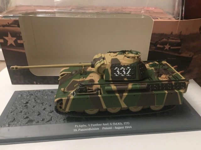 Maquette char : Pz. Kpfw. V Panther Ausf. D - Italeri - Rue des Maquettes
