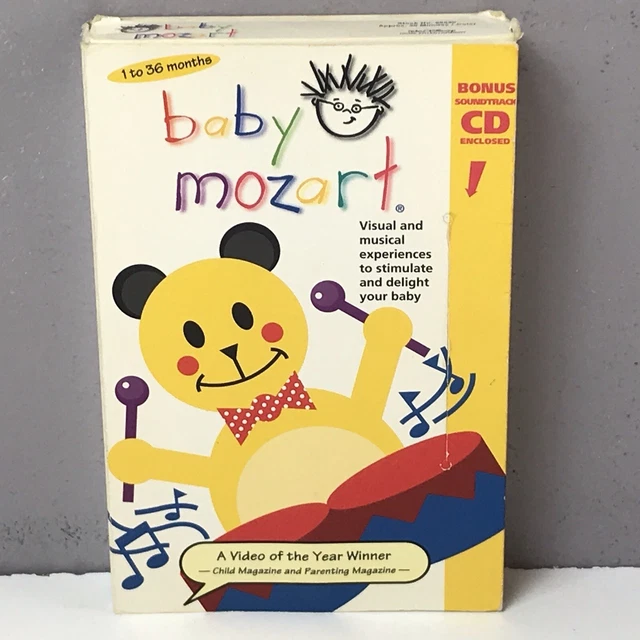 BABY EINSTEIN MOZART VHS Video Tape Visual Infant Music RARE! Case *NO CD DISC* EUR 4,02