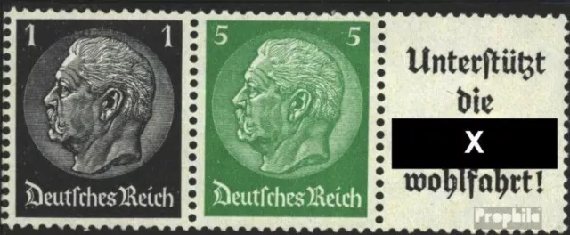 Deutsches Reich W72 postfrisch 1939 Hindenburg WZ 4