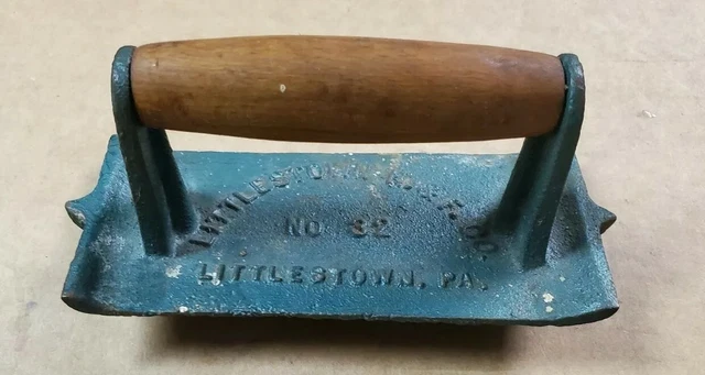 Vintage Concrete Groover Hand Tool 3.5"x 5.5" Littletown H. & F. Co. No 32 2