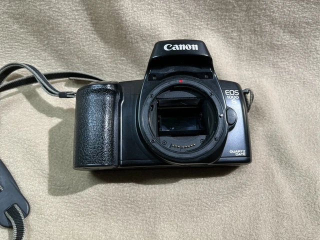 Appareil photo argentique 35 mm Canon EOS 5 QD avec poignée EF