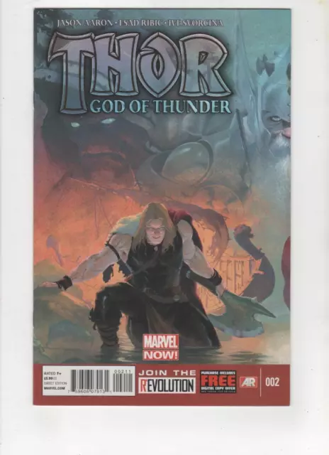 Thor God of Thunder #2 A, 1st Appearance Gorr, NM- 9.2, 1st Print, 2013, Scans