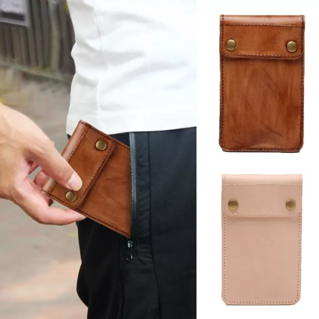 Genuine Leather Watch Bag Dust Protect Watches Pouch New Storage Bag  Men Women