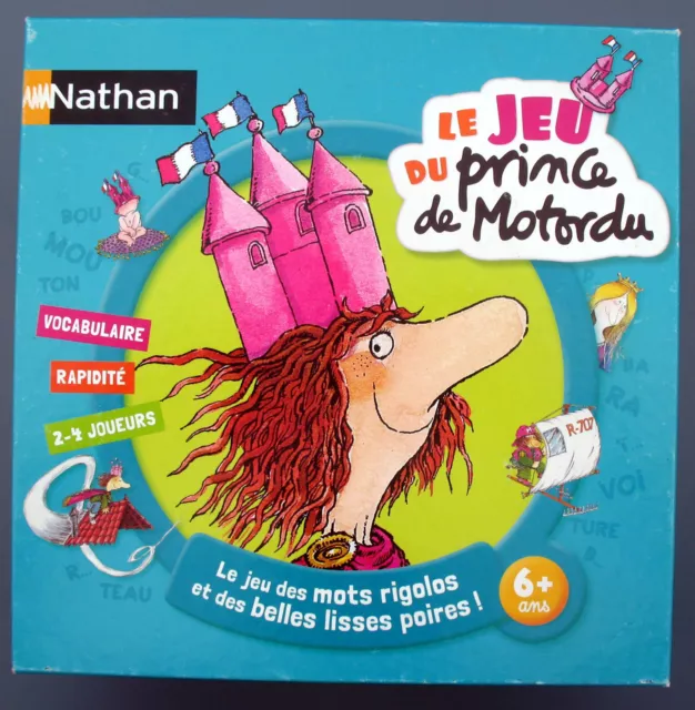 Nathan - Le Jeu de Société du Princes de Motordu - Apprentissage de la  Lecture - Développement du Vocabulaire - A Jouer en Famille pour 2 à 4  Joueurs